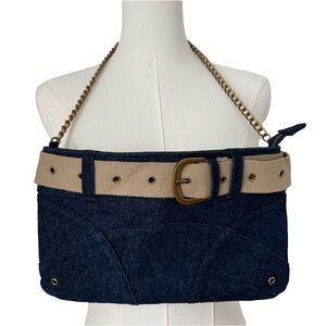 Brandy Melville Denim Strap Bag